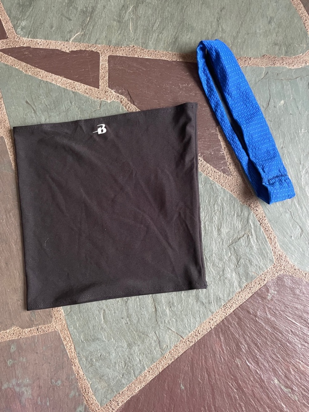NWOT Black Performance Neck Gaiter and Headband